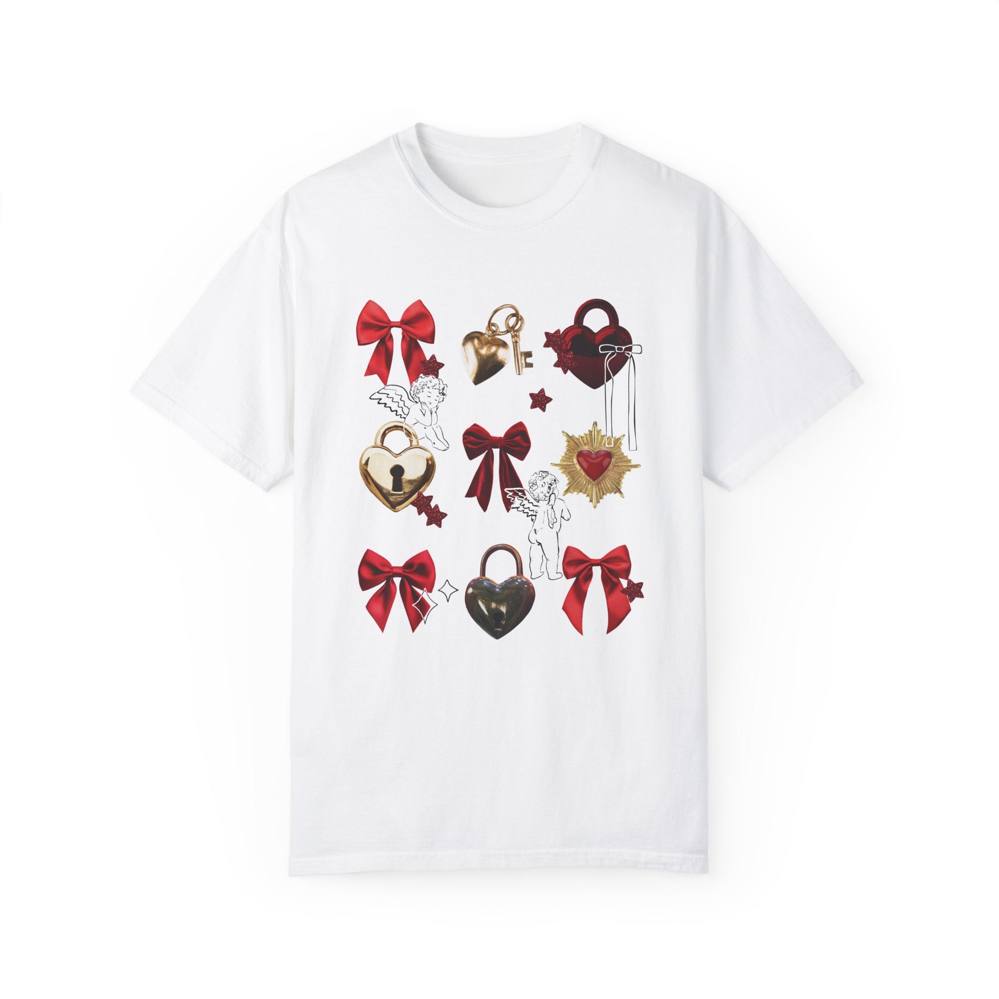 Bows and Heart Locks Tee