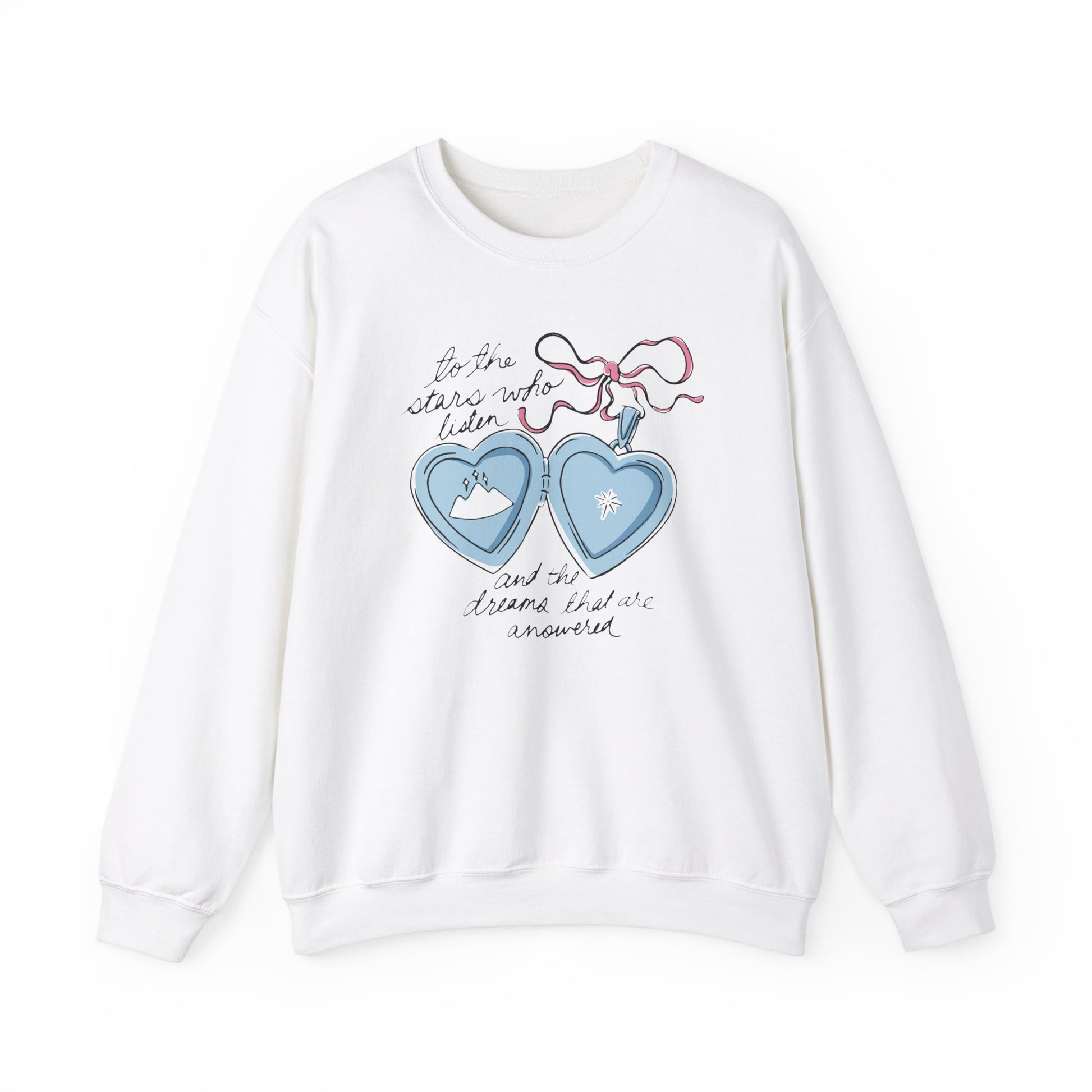 To the Stars Who Listen Locket Crewneck