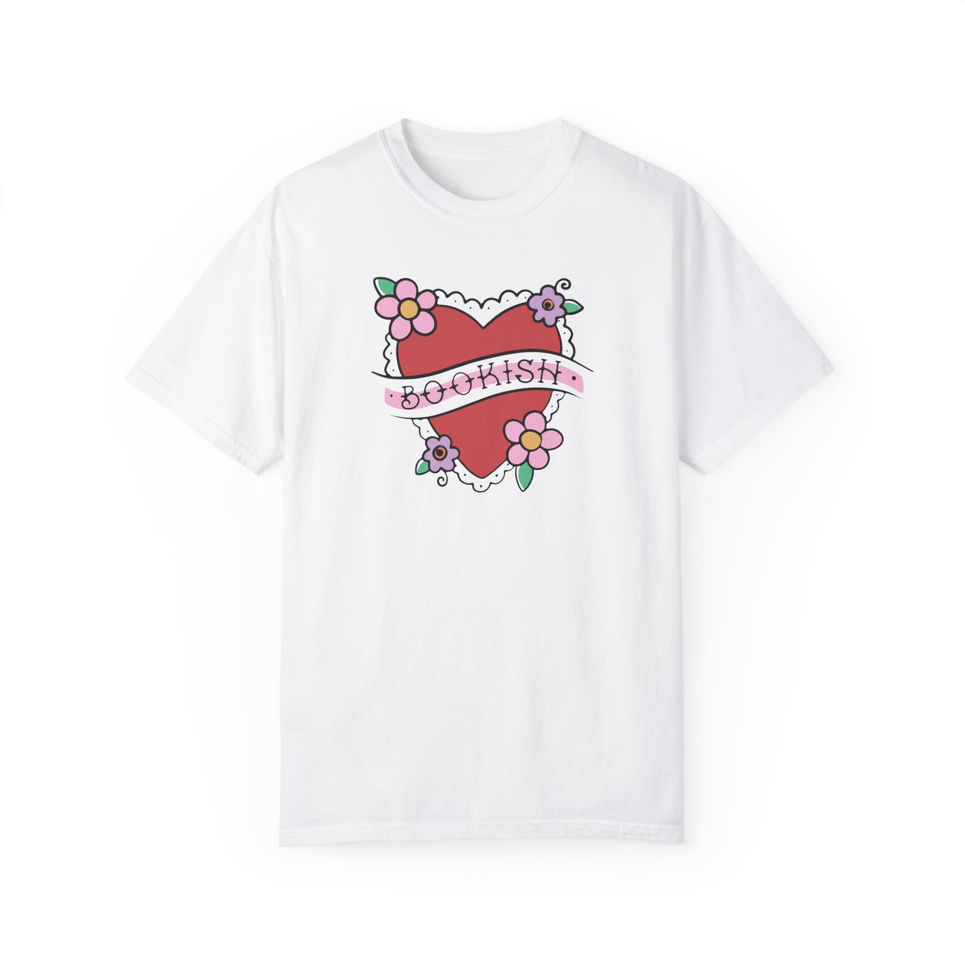 Bookish Valentine Tattoo Tee