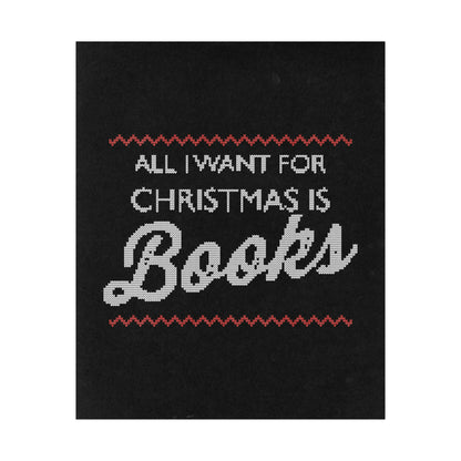 All I want for Christmas is Books Poster