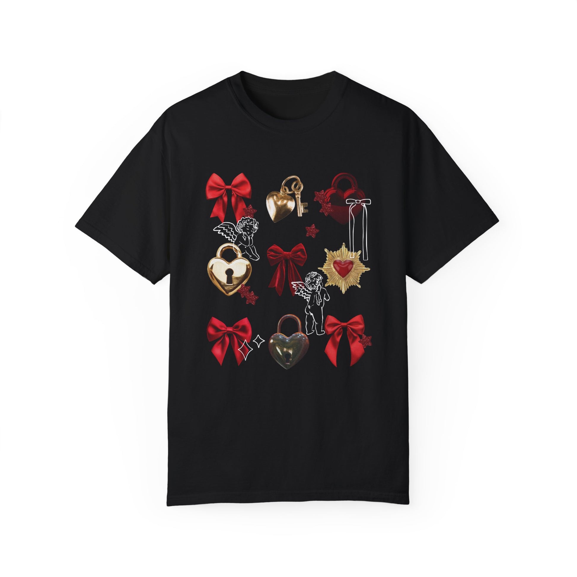 Bows and Heart Locks Tee