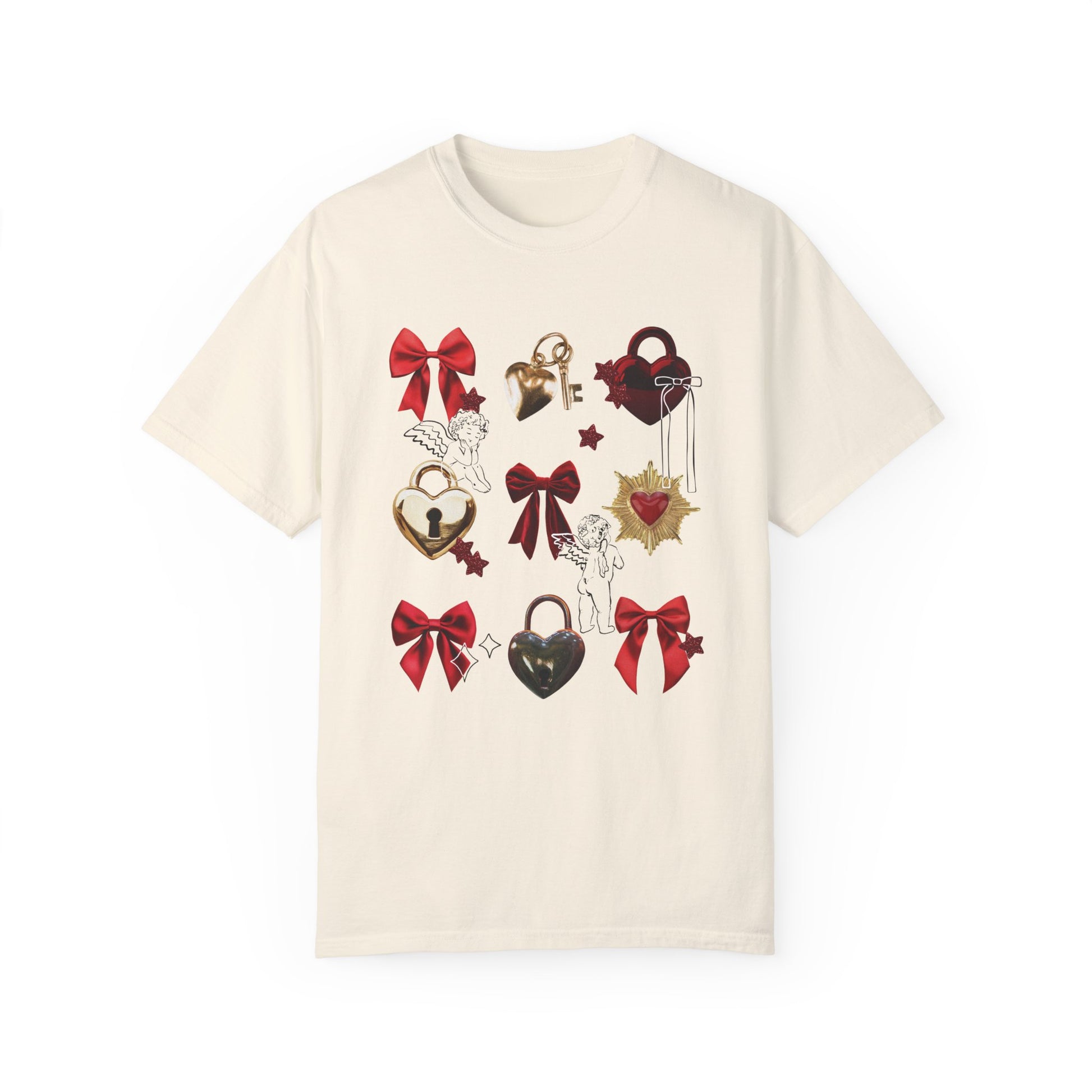 Bows and Heart Locks Tee