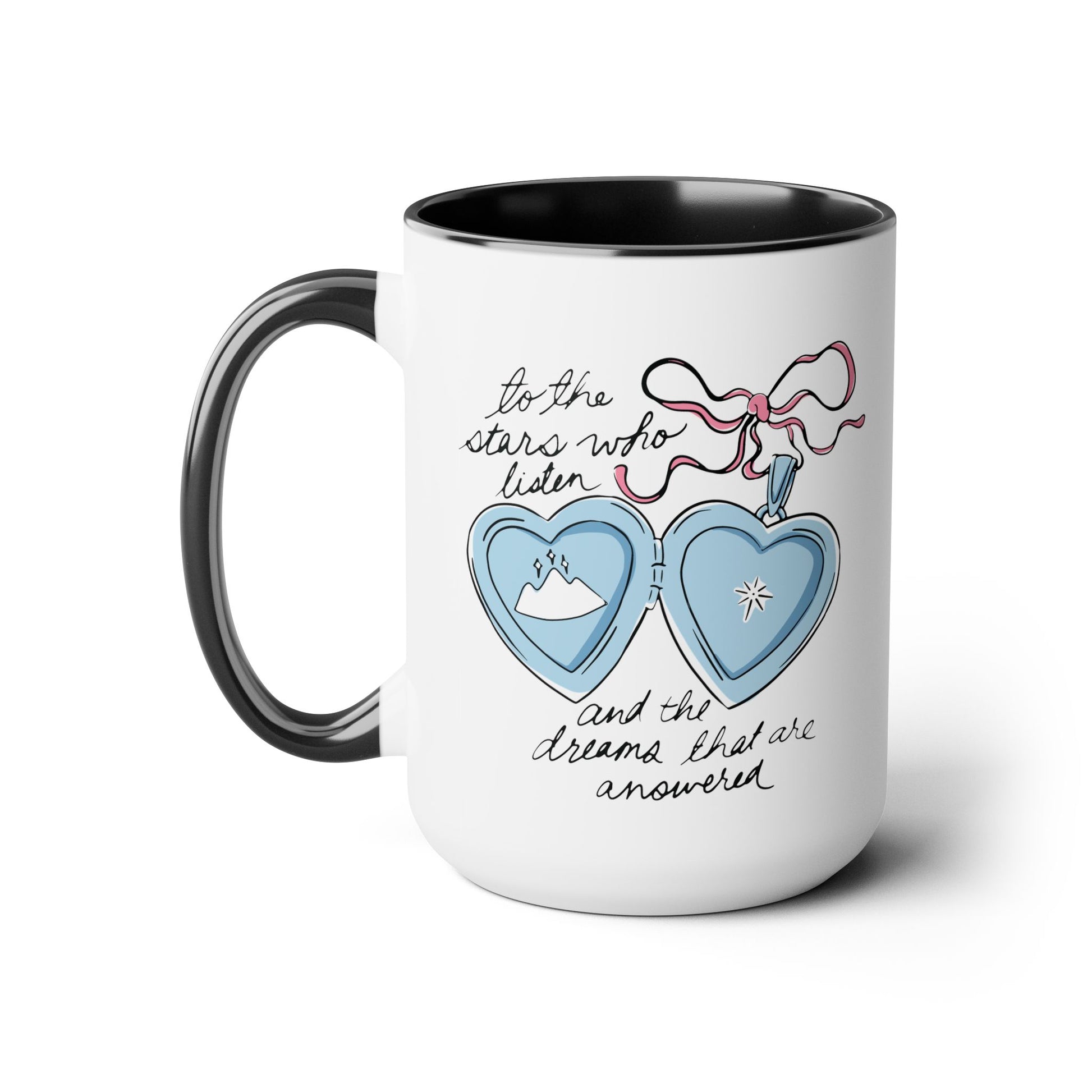 To the Stars Who Listen Locket Mug