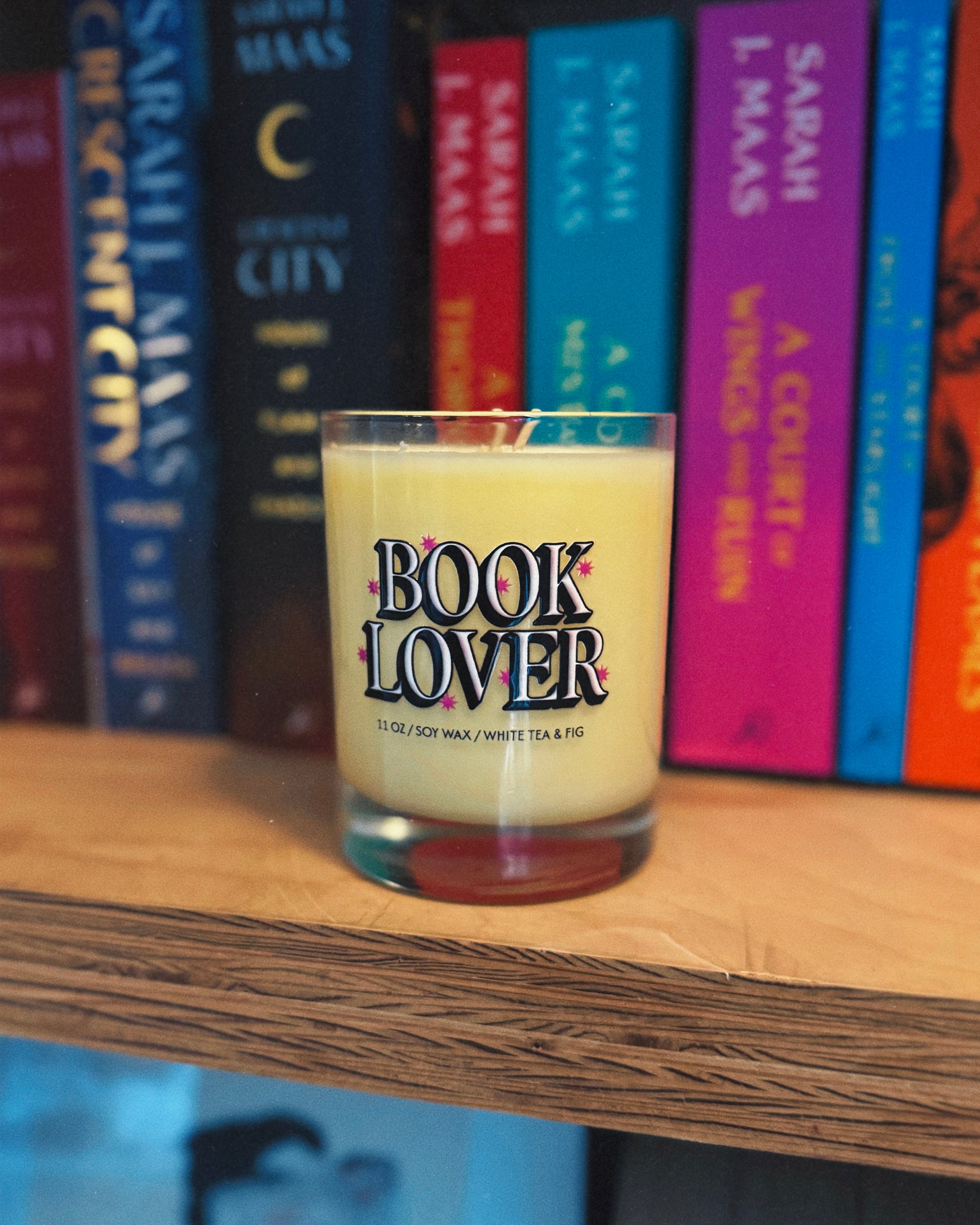 Book Lover Soy Wax Candle