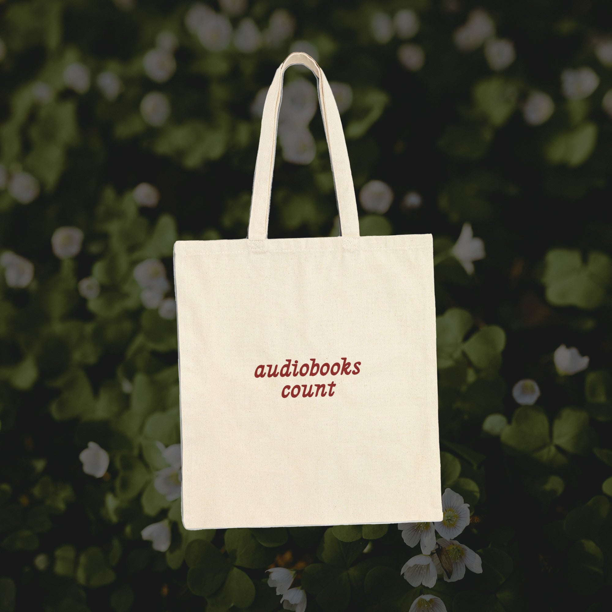 Audiobooks Count Tote