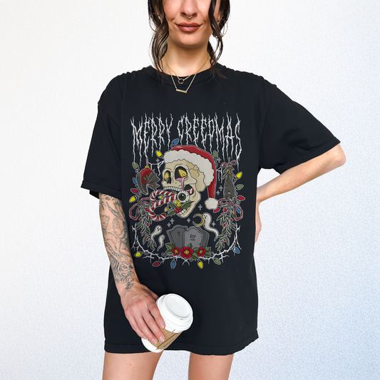 Merry Creepmas Metal Tee