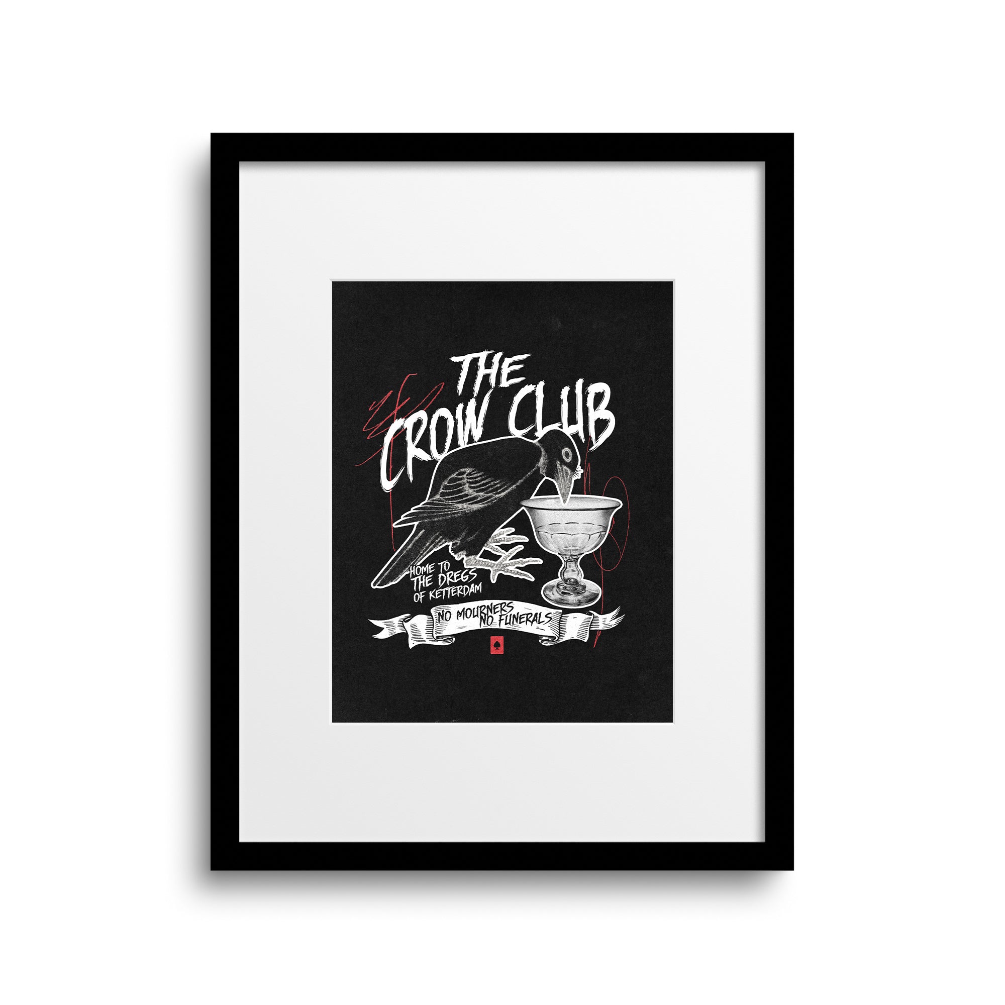 Crow Club Poster – wildeshadows