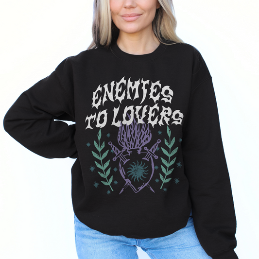 Enemies to Lovers Sacred Heart Crewneck