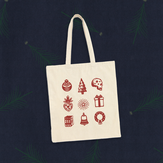 Holiday Icons Tote