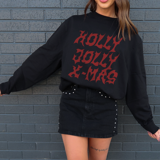 Holly Jolly X-mas Crewneck