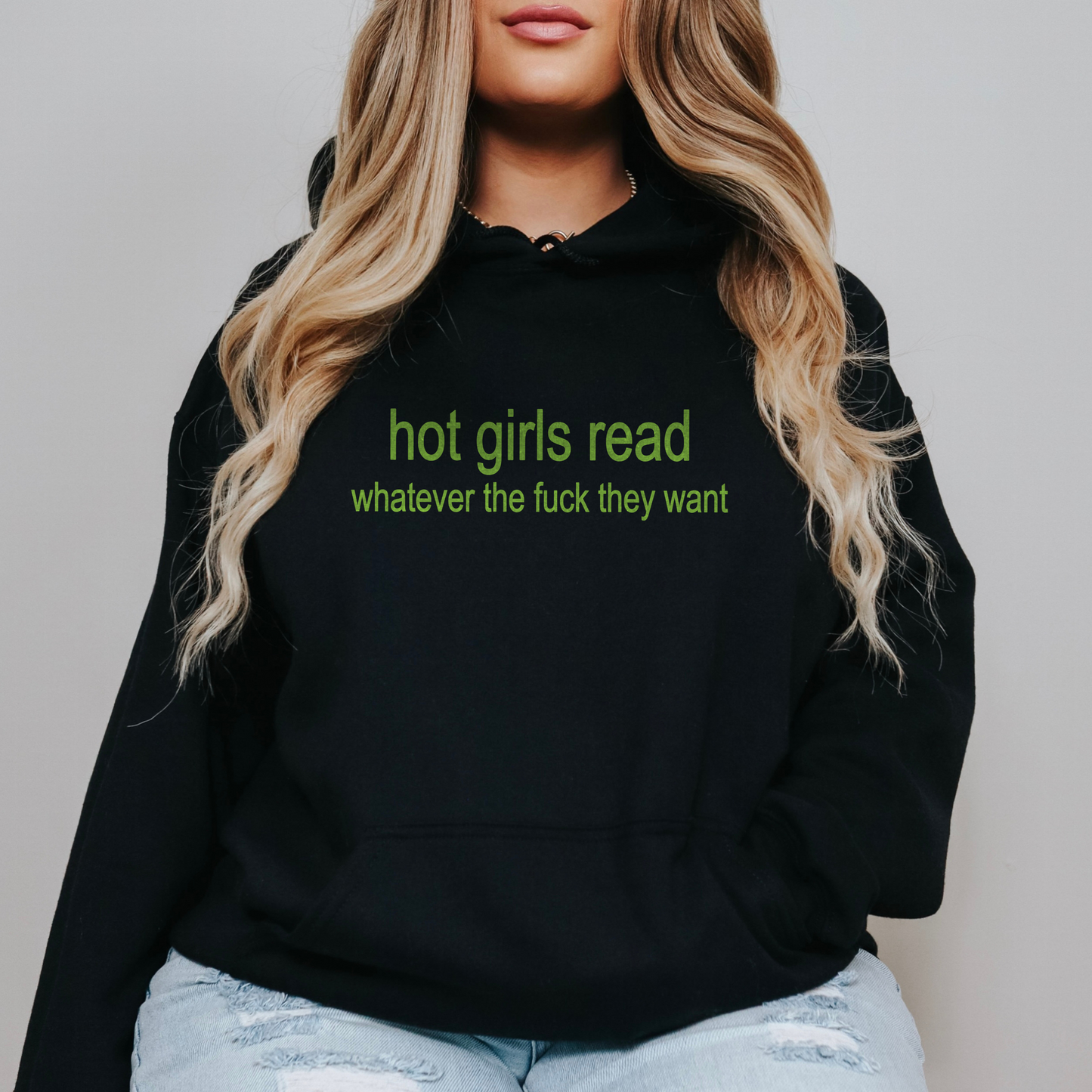 hot girls read Hoodie