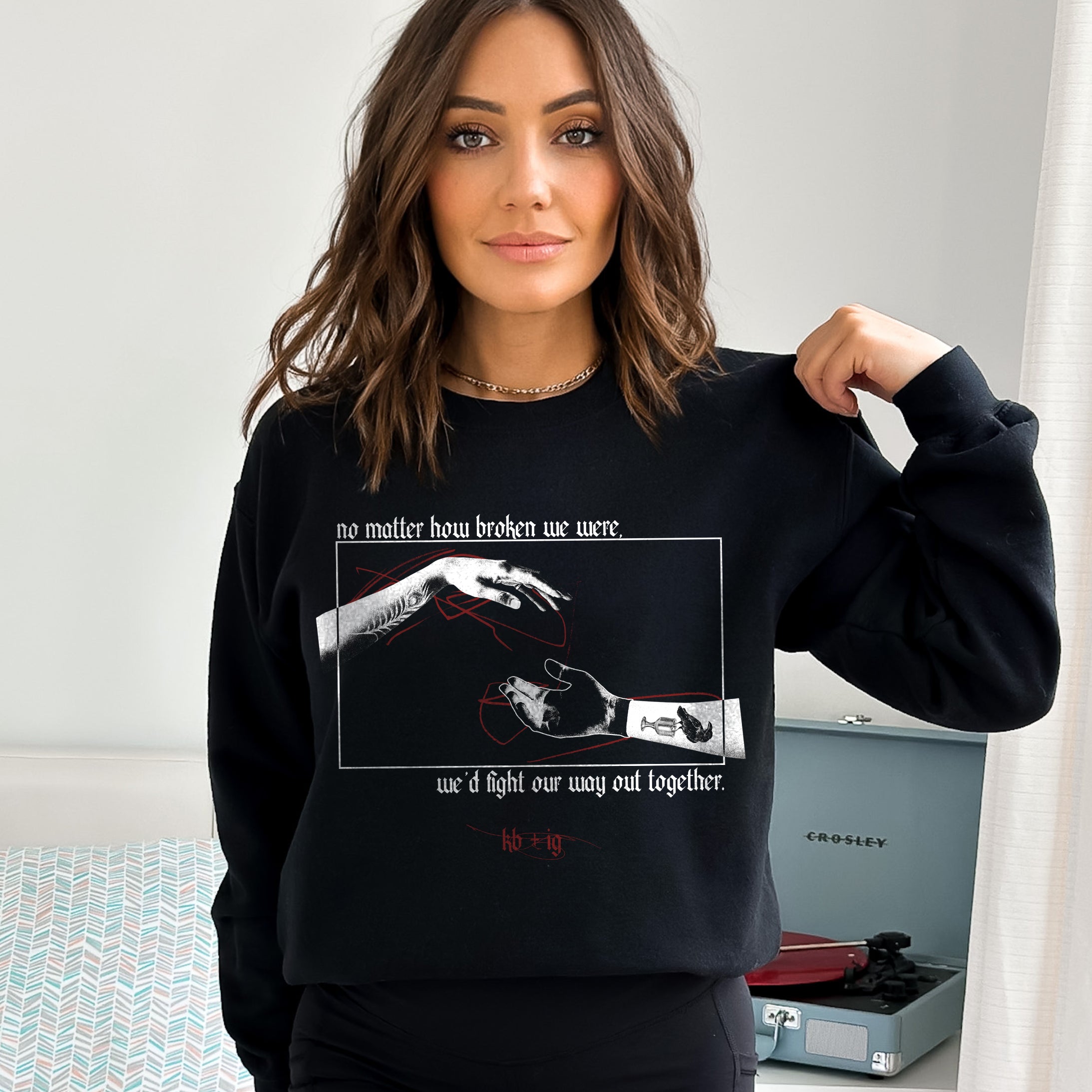 We Fight Together Crewneck