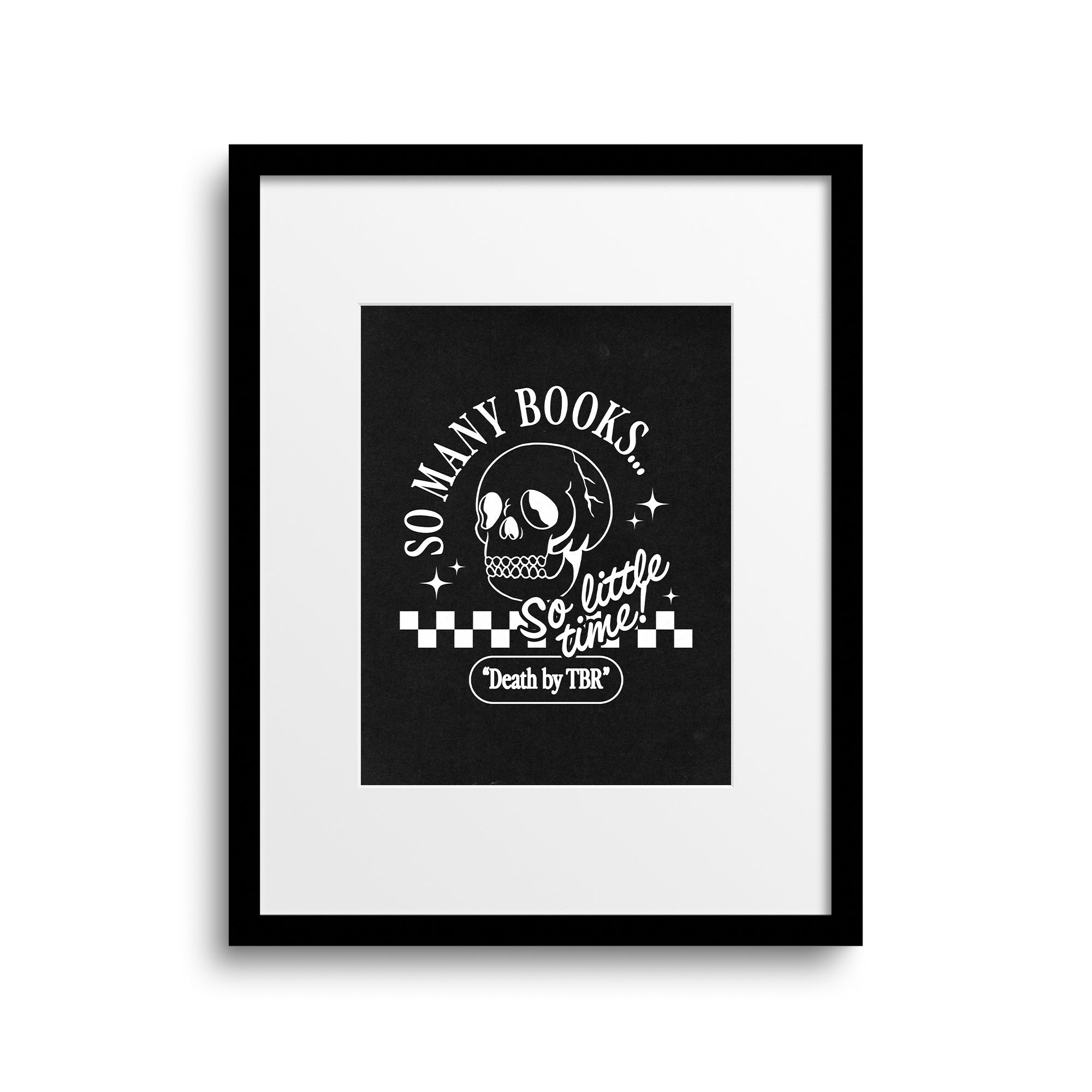 So Many Books Art Print