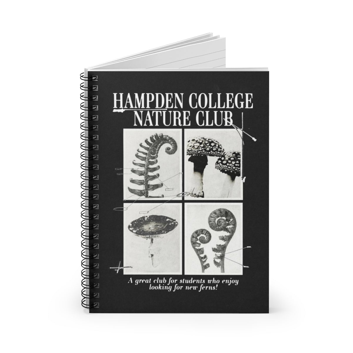 Hampden College Nature Club Spiral Notebook