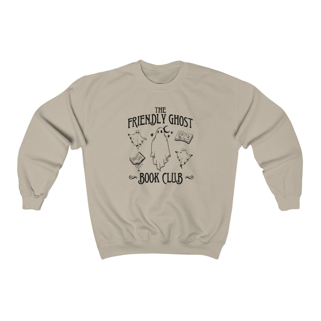 Friendly Ghost Book Club Crewneck