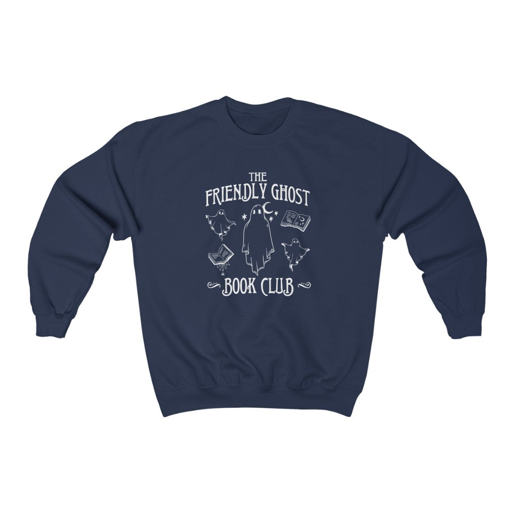 Friendly Ghost Book Club Crewneck