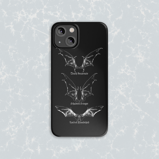 Bat Boys Known As Cell Phone Case - Solid Black
