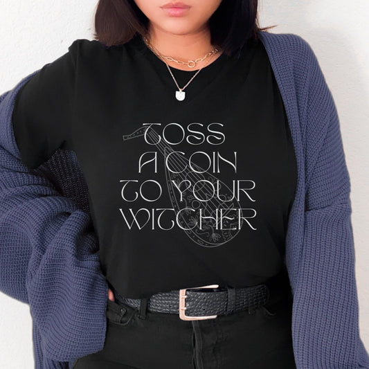 Toss a Coin to Your Witcher Tee
